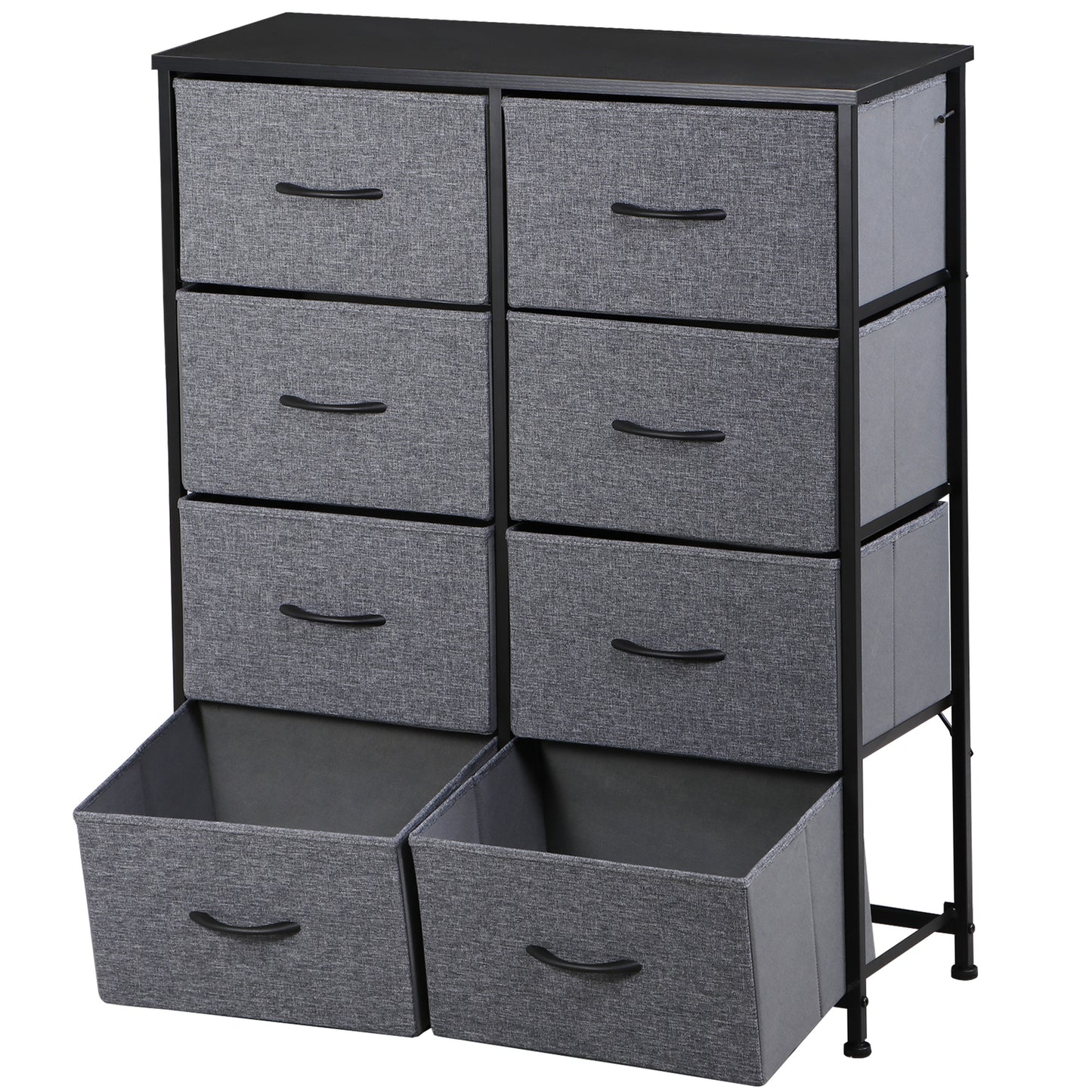 Dressers for Bedroom Wide Fabric 6/8/9 Drawer Double Dresser Storage Chest Tower