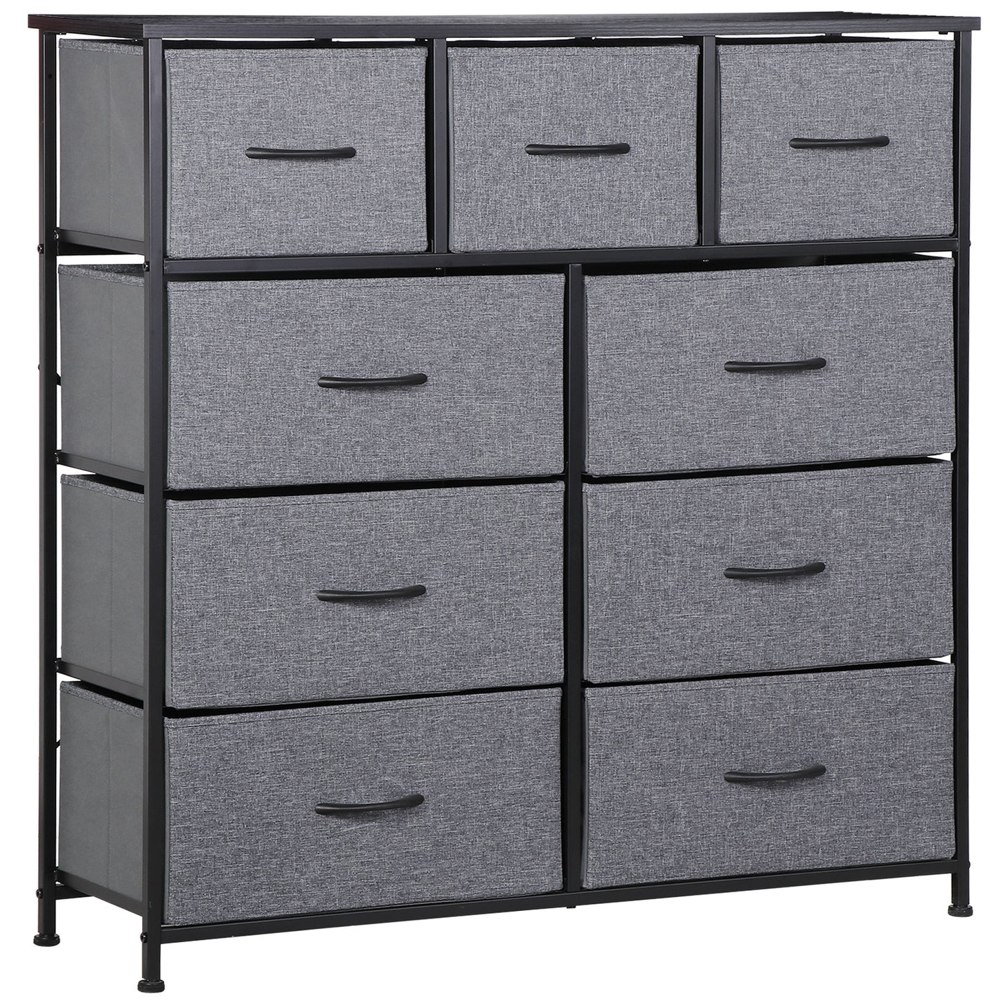 Dressers for Bedroom Wide Fabric 6/8/9 Drawer Double Dresser Storage Chest Tower