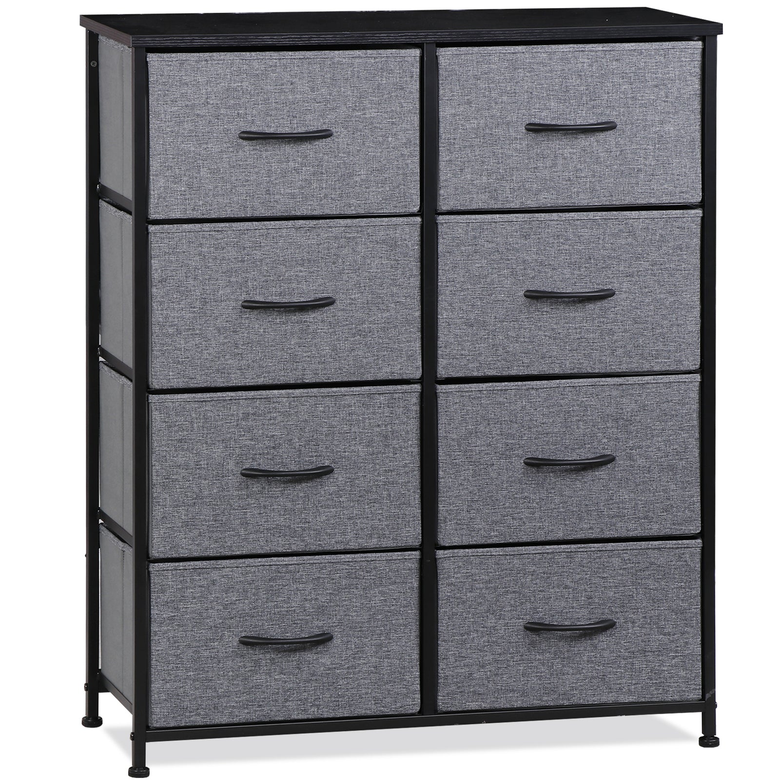 Dressers for Bedroom Wide Fabric 6/8/9 Drawer Double Dresser Storage Chest Tower