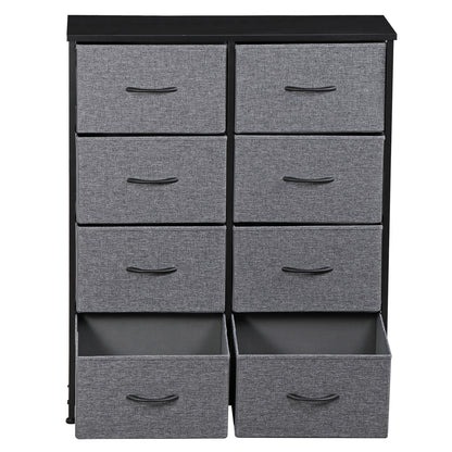 Dressers for Bedroom Wide Fabric 6/8/9 Drawer Double Dresser Storage Chest Tower