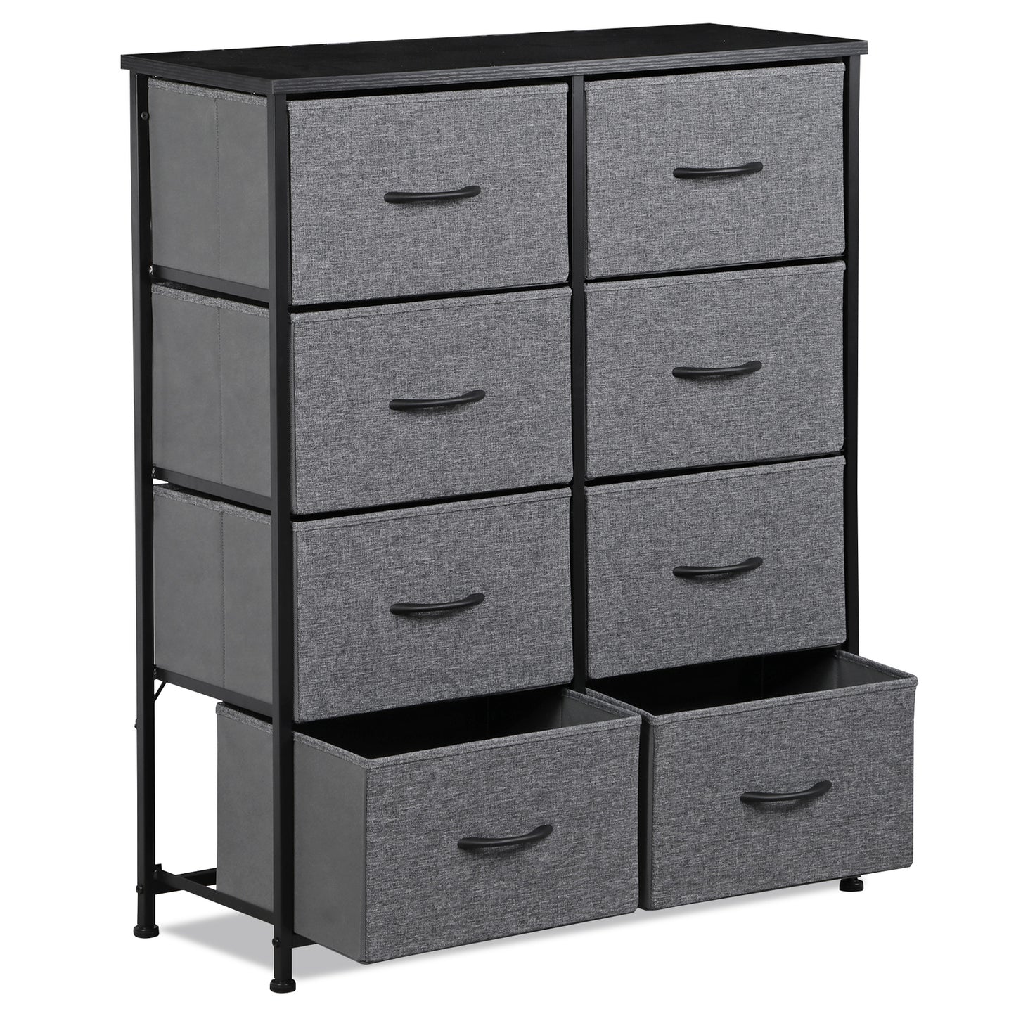 Dressers for Bedroom Wide Fabric 6/8/9 Drawer Double Dresser Storage Chest Tower