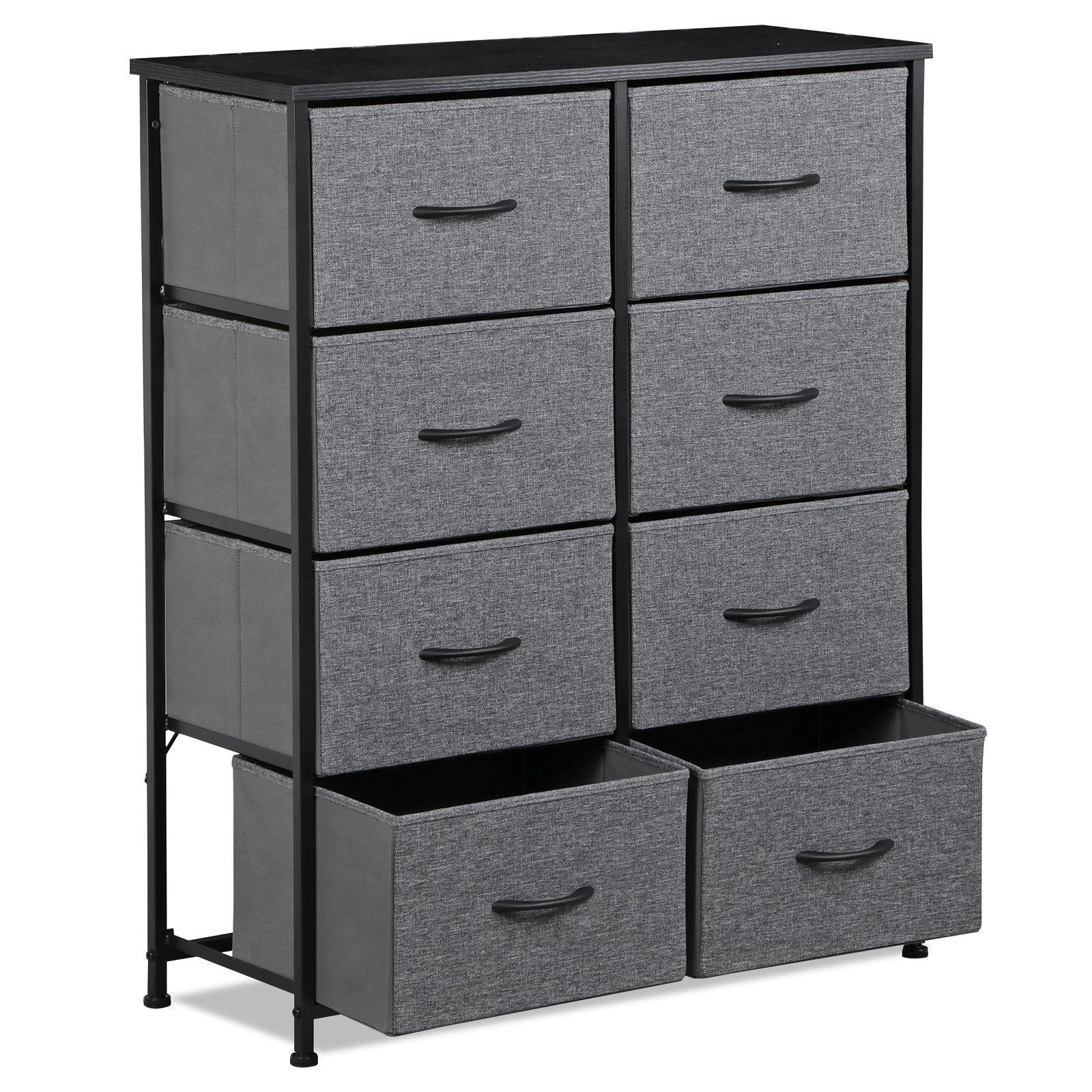Dressers for Bedroom Wide Fabric 6/8/9 Drawer Double Dresser Storage Chest Tower