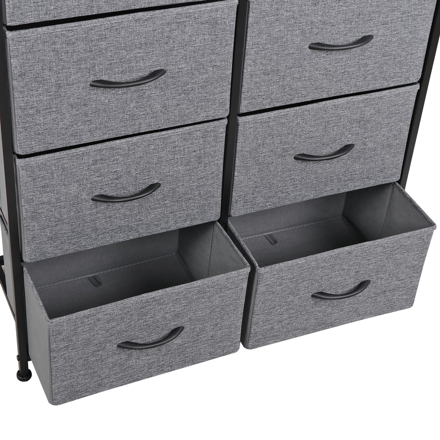 Dressers for Bedroom Wide Fabric 6/8/9 Drawer Double Dresser Storage Chest Tower