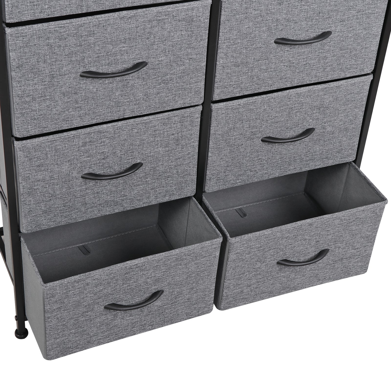 Dressers for Bedroom Wide Fabric 6/8/9 Drawer Double Dresser Storage Chest Tower